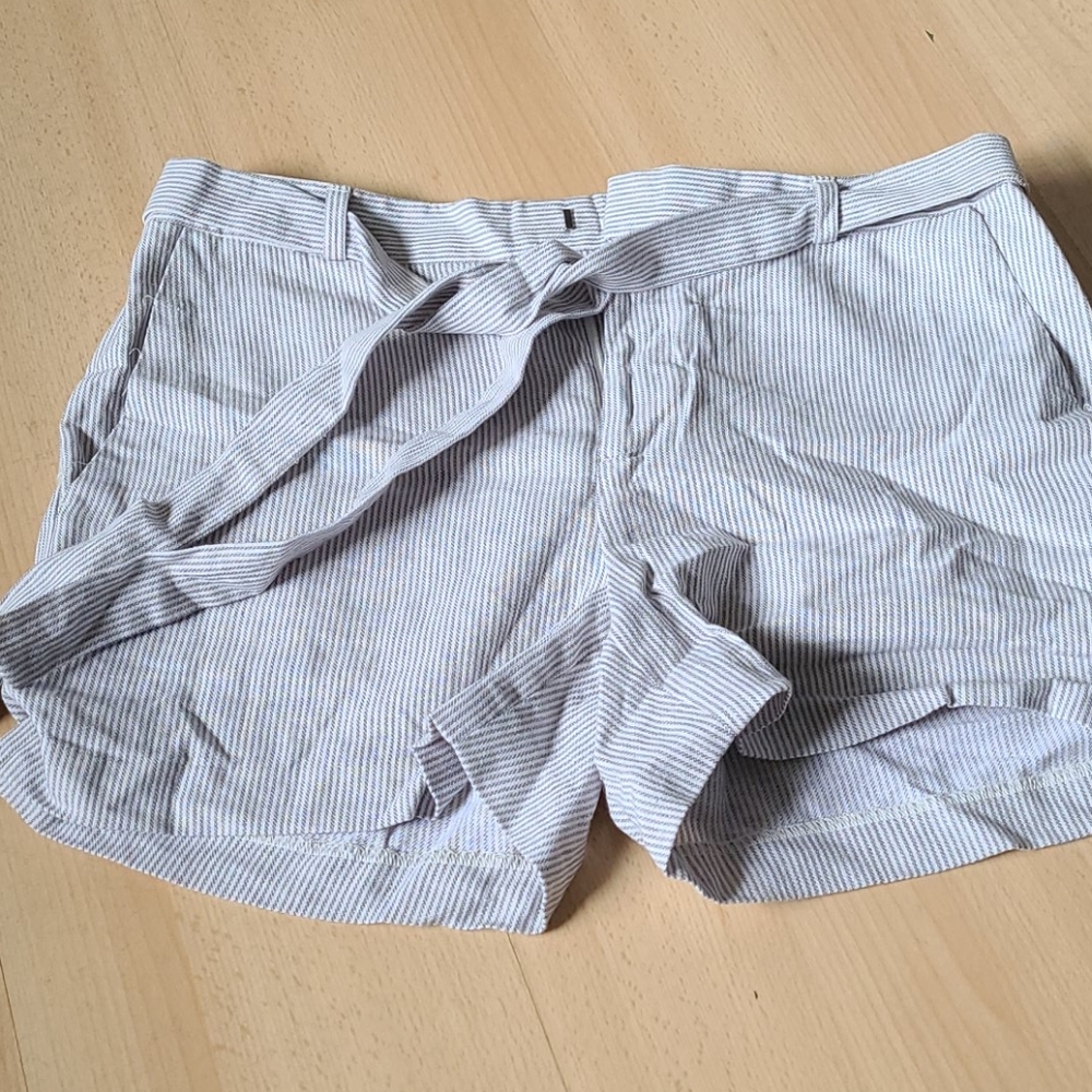 Linen/cotton shorts